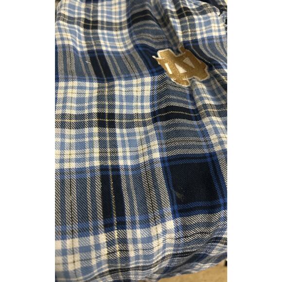 Notre Dame Women's XS Sleepwear Must be able to sew! Blue with Gold sparkle - Picture 14 of 14